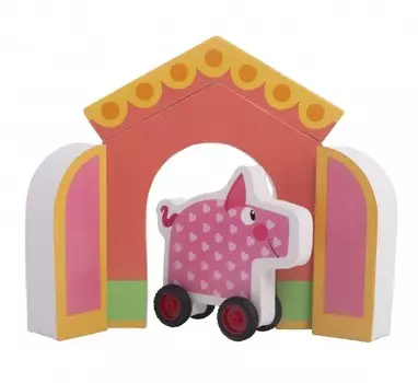 Конструктор мягкий - Поросенок Хрю, EVA