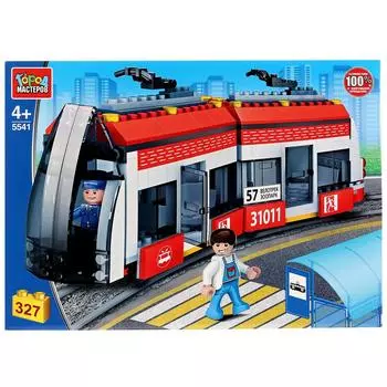 Конструктор - Новый трамвай, 327 деталей
