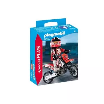 Конструктор Playmobil. Экстра-набор. Водитель мотоцикла