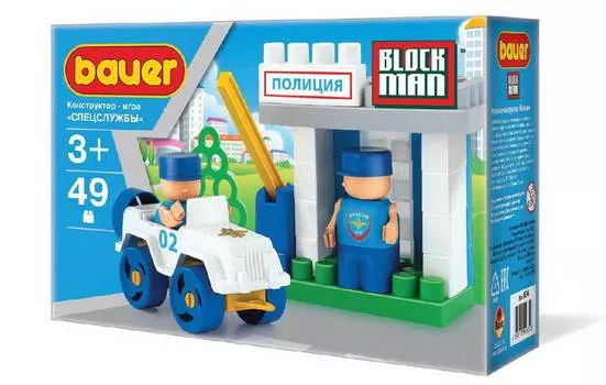 Конструктор - Полиция 2, 49 деталей