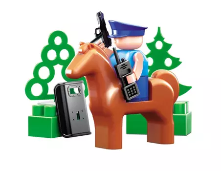 Конструктор Полиция - Конная полиция