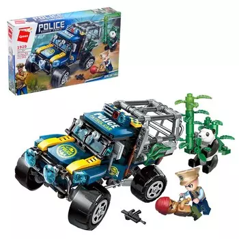 Конструктор - Полиция с фигурками, 261 деталь )