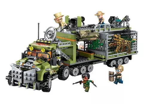 Конструктор - Полиция с фигурками, 658 деталей )