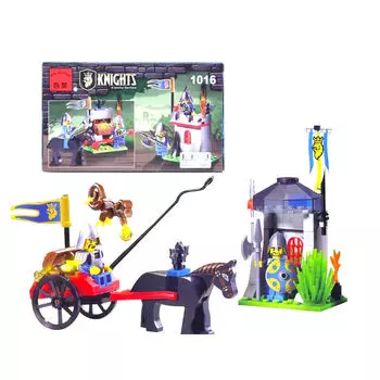 Конструктор - Пост с фигурками, 84 детали