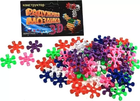 Конструктор - Радужная мозаика 3D №2
