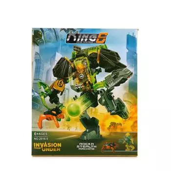 Конструктор – Робот с аксессуарами, 92 детали