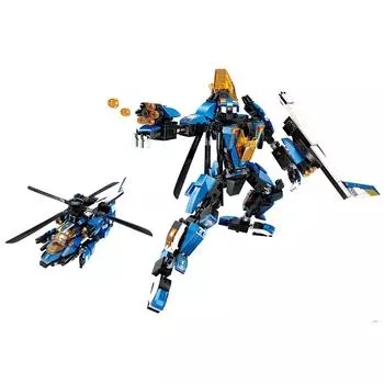 Конструктор – Робот-вертолет, 448 деталей )