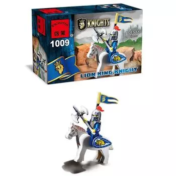 Конструктор с аксессуарами - Рыцарь, 19 деталей