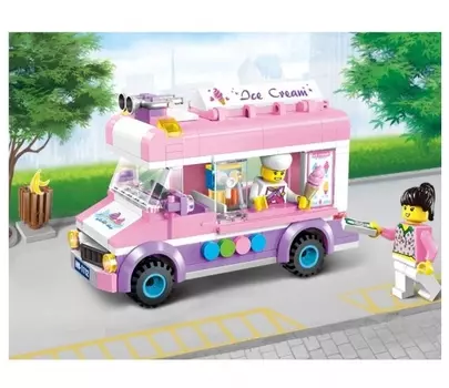 Конструктор с фигурками, 212 деталей