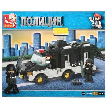 Конструктор с фигурками - Военная Полиция, 206 деталей