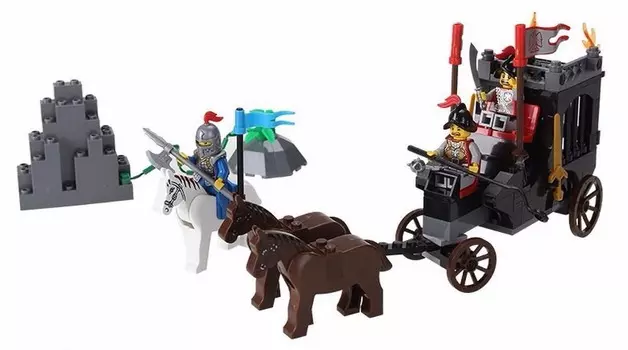 Конструктор с фигурками - Засада, 160 деталей