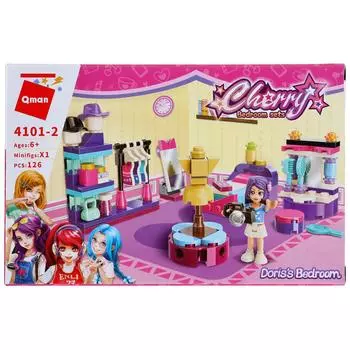 Конструктор с фигуркой, 126 деталей