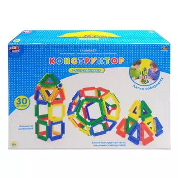 Конструктор с щетинками Кид Блок, 30 деталей