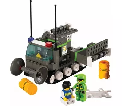 Конструктор - Служба спасения с фигурками, 159 деталей