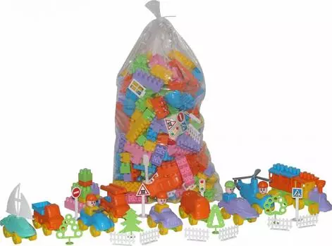 Конструктор Строитель, 287 элементов