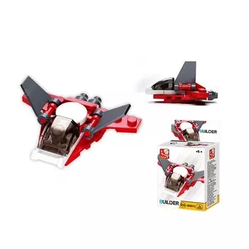 Конструктор – Строитель: самолет, 18 деталей