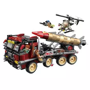Конструктор – Военная техника с фигурками, 661 деталь )