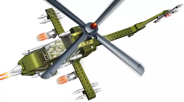 Конструктор Военный вертолёт