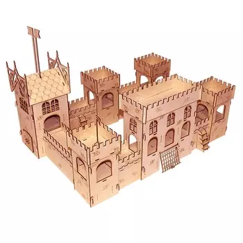 Конструктор Замок из серии Я, дерево