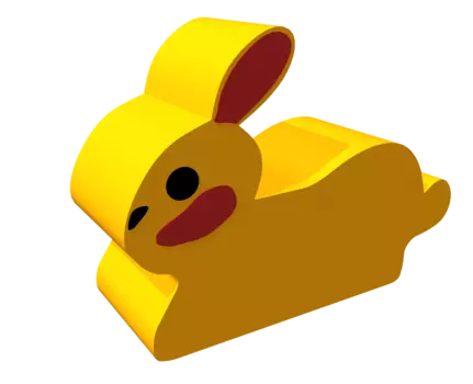 Контурная игрушка – Зайка