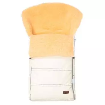 Конверт зимний меховой Nuovita Alpino Lux Pesco, цвет - Crema/Кремовый