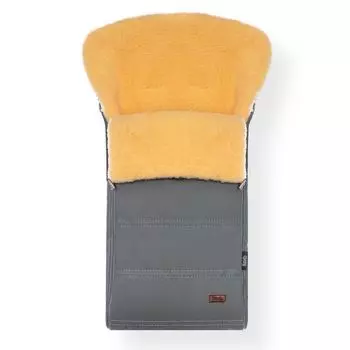 Конверт зимний меховой Nuovita Alpino Lux Pesco Grigio/Серый
