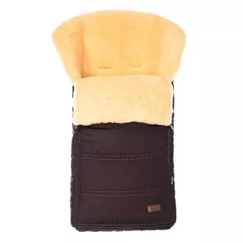 Конверт зимний меховой Nuovita Alpino Pesco, цвет - Cioccolata/Шоколад