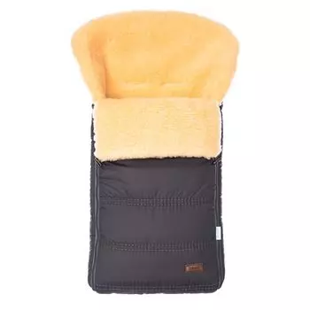 Конверт зимний меховой Nuovita Alpino Pesco, цвет - Cinereo/Пепельный