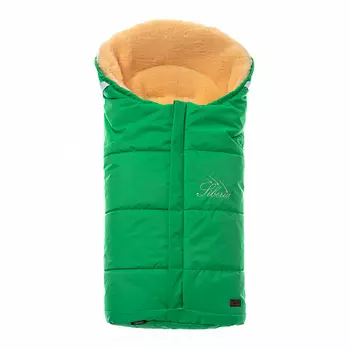 Конверт зимний меховой Nuovita Siberia Pesco, Smeraldo/Изумрудный