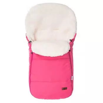 Конверт зимний меховой Nuovita Vichingo Bianco цвет Rosa/Розовый