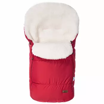 Конверт зимний меховой Nuovita Vichingo Bianco, Rosso/Красный