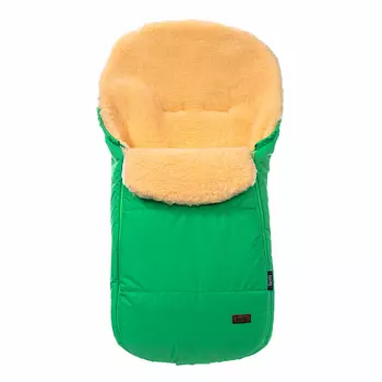 Конверт зимний меховой Nuovita Vichingo Pesco, Smeraldo/Изумрудный