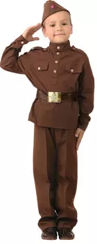 Костюм для мальчиков – Солдат, размер 140-68