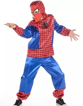 Костюм карнавальный - Человек-Паук, размер 28