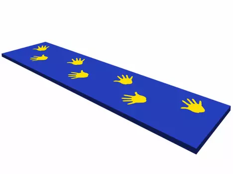 Коврик – Ладошки, большой