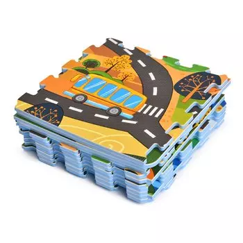 Коврик-пазл - Городской мир