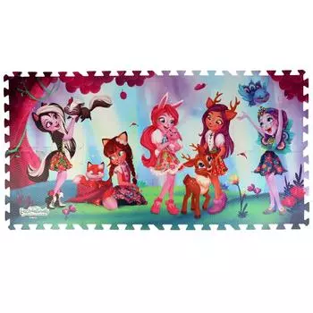 Коврик-пазл – Энчантималс, 8 сегментов