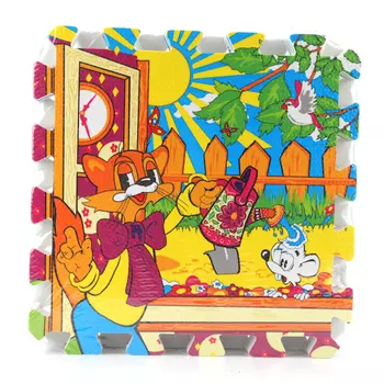 Коврик-пазл «Леопольд», 8 сегментов