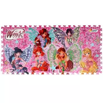 Коврик-пазл - Винкс, 8 сегментов