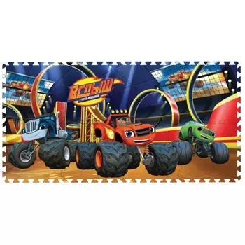 Коврик-пазл – Вспыш, 8 сегментов