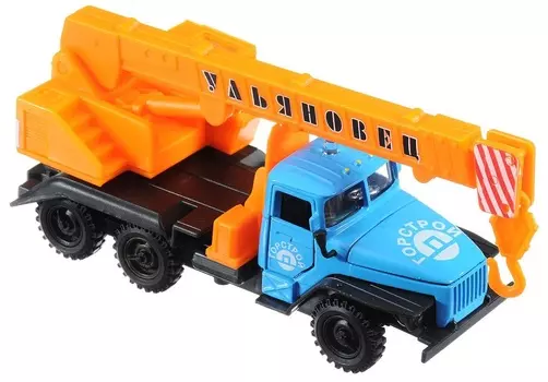 Кран Ульяновец Урал, металлический инерционный, со светом и звуком