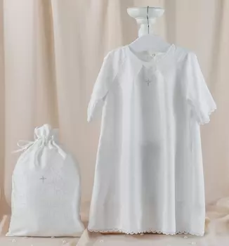 Крестильный набор для мальчика – Александр, 2 предмета, 0-3 месяца