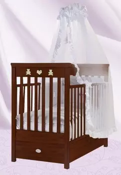 Кровать детская Fms Elite Noce Scuro