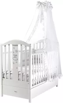 Кровать детская Romance, белая