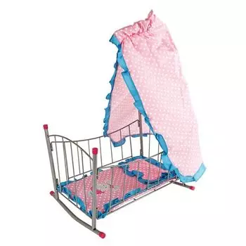 Кровать-качалка с балдахином – Зайка