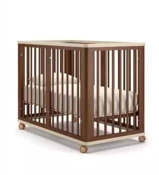 Кровать-трансформер Nuovita Ferrara, цвет - Noce scuro/Темный орех