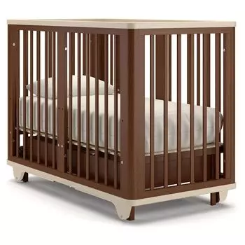 Кровать-трансформер Nuovita Ferrara swing, noce scuro/темный орех