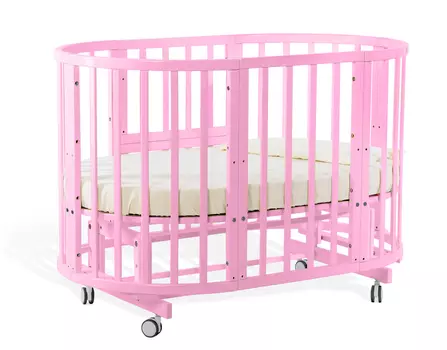 Кровать-трансформер Nuovita Nido Magia, цвет Delicata orchidea / Нежная орхидея