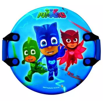 Круглая ледянка с плотными ручками - PJ Masks, 54 см