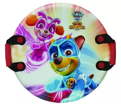 Круглая ледянка с плотными ручками - Щенячий патруль, 54 см